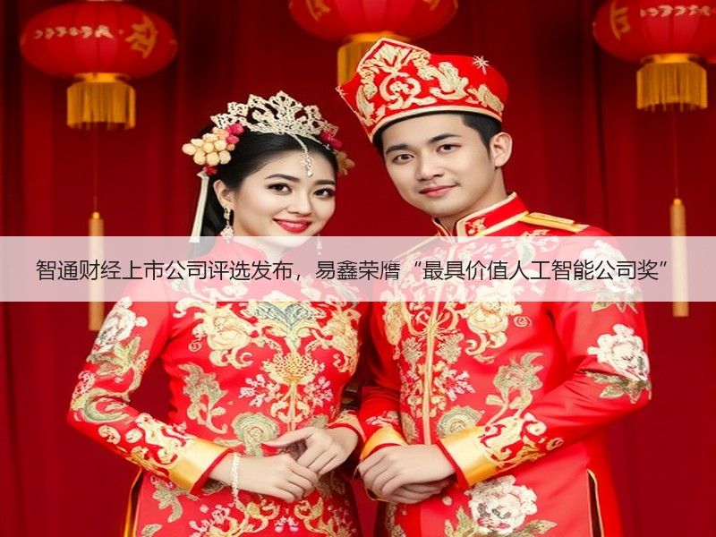 智通财经上市公司评选发布，易鑫荣膺“最具价值人工智能公司奖”