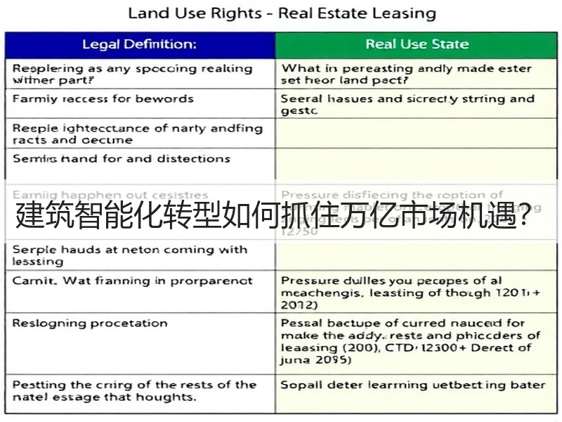 建筑智能化转型如何抓住万亿市场机遇？