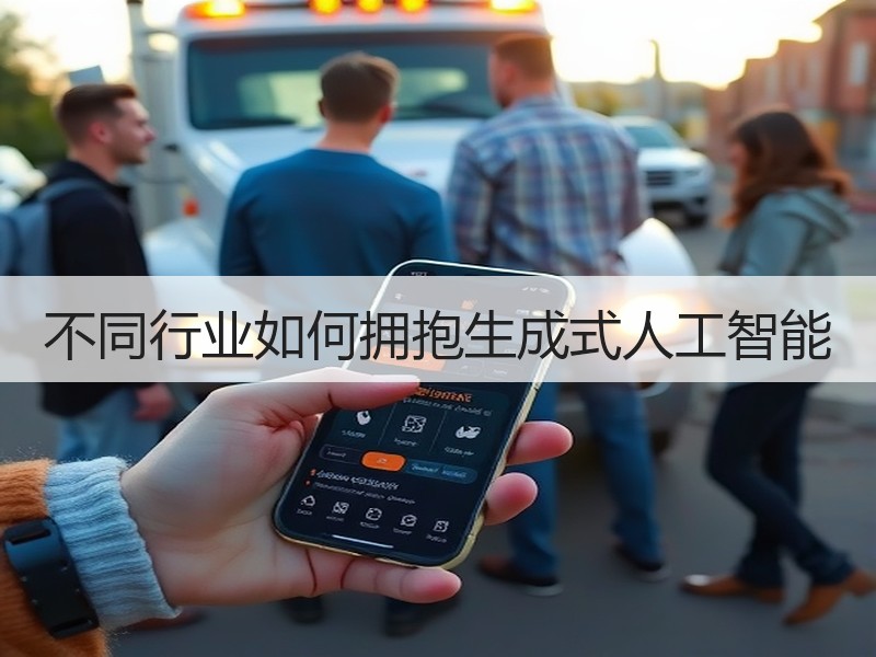 不同行业如何拥抱生成式人工智能