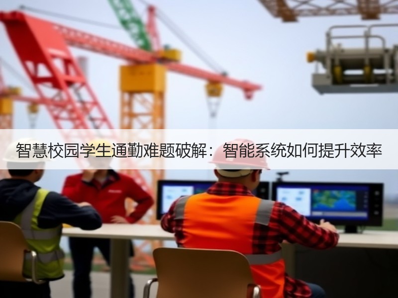 智慧校园学生通勤难题破解：智能系统如何提升效率