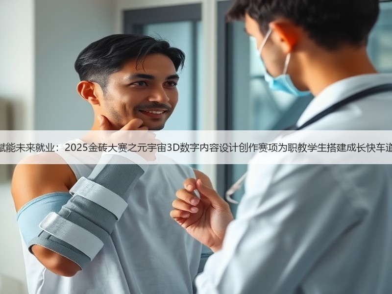 赋能未来就业：2025金砖大赛之元宇宙3D数字内容设计创作赛项为职教学生搭建成长快车道