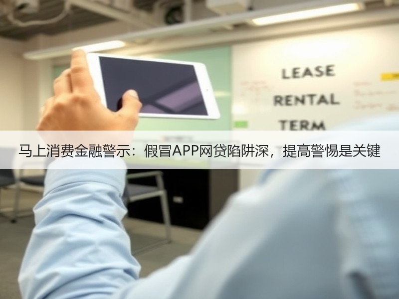 马上消费金融警示：假冒APP网贷陷阱深，提高警惕是关键