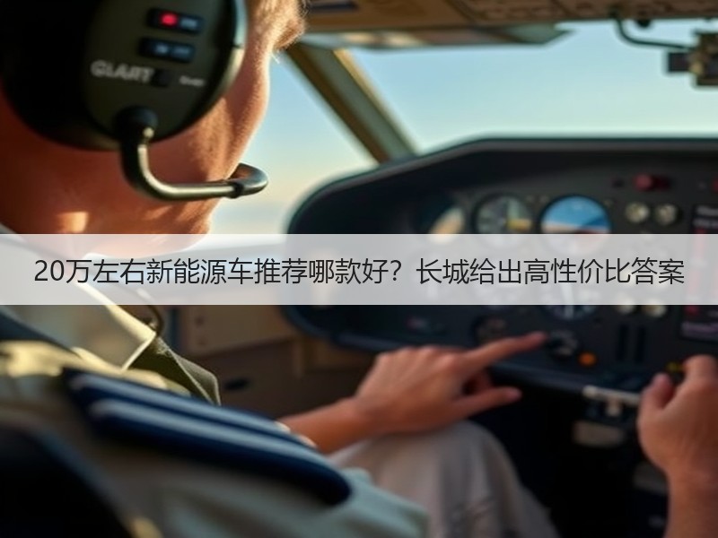 20万左右新能源车推荐哪款好？长城给出高性价比答案