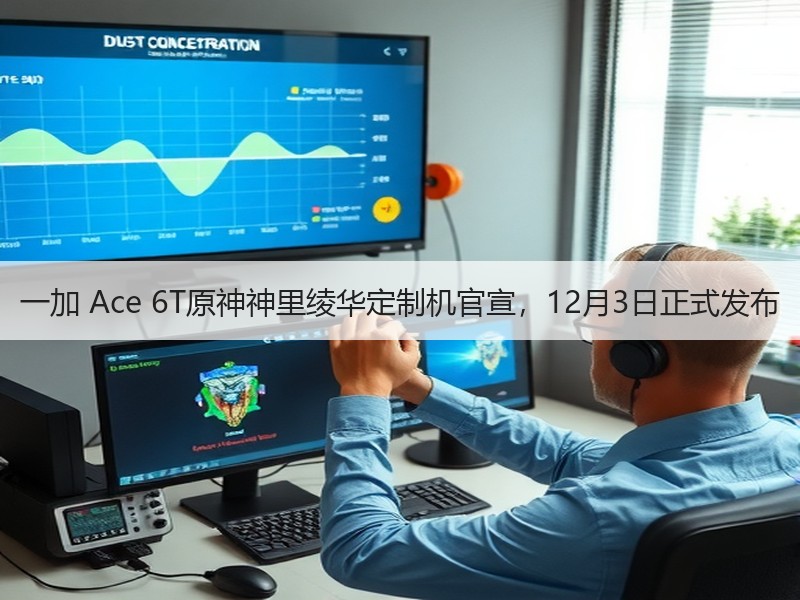 一加 Ace 6T原神神里绫华定制机官宣，12月3日正式发布