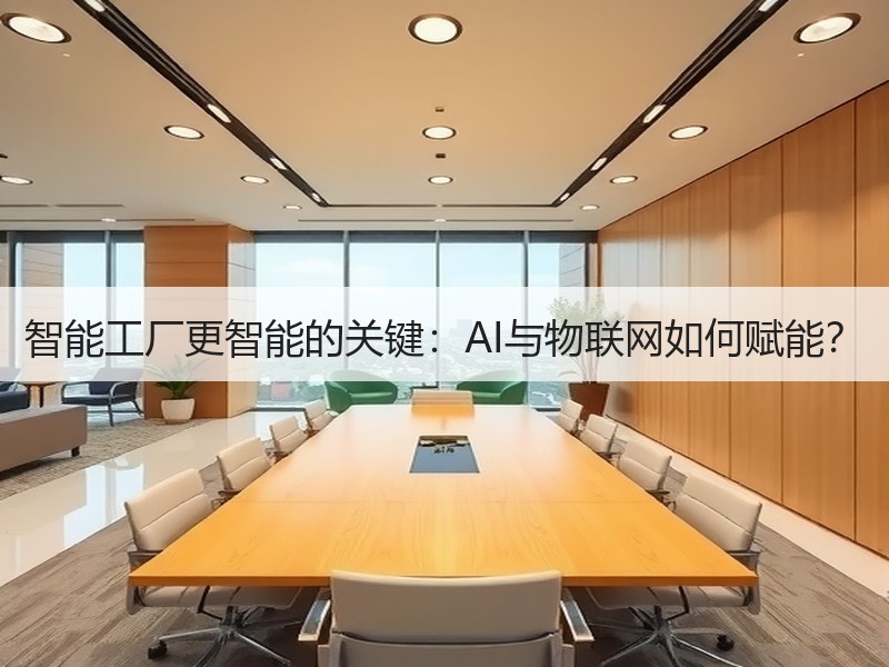 智能工厂更智能的关键：AI与物联网如何赋能？