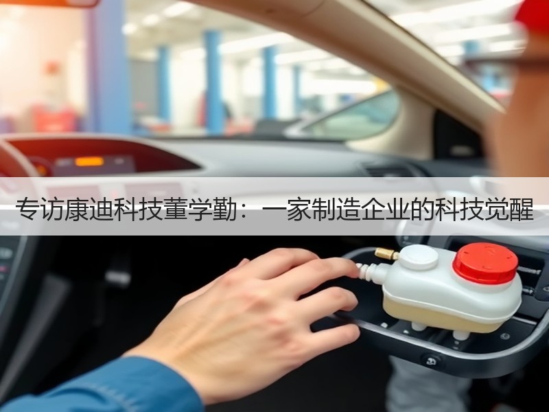 专访康迪科技董学勤：一家制造企业的科技觉醒