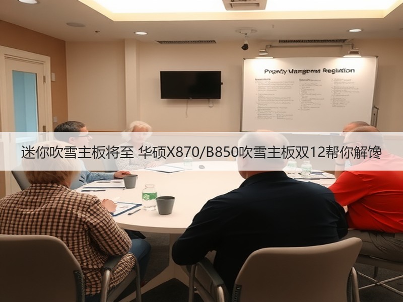 迷你吹雪主板将至 华硕X870/B850吹雪主板双12帮你解馋