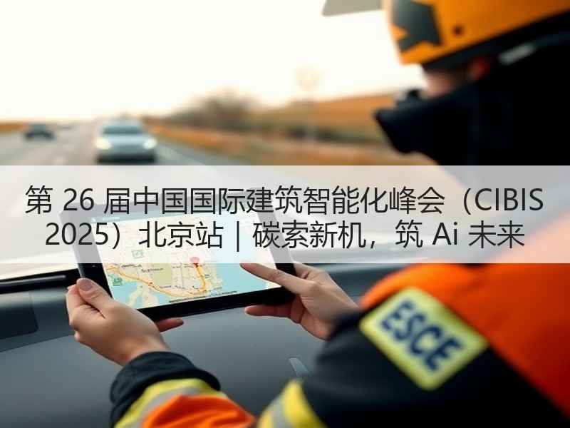 第 26 届中国国际建筑智能化峰会（CIBIS 2025）北京站｜碳索新机，筑 Ai 未来