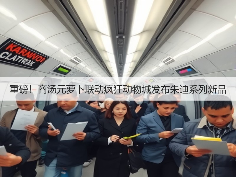 重磅！商汤元萝卜联动疯狂动物城发布朱迪系列新品