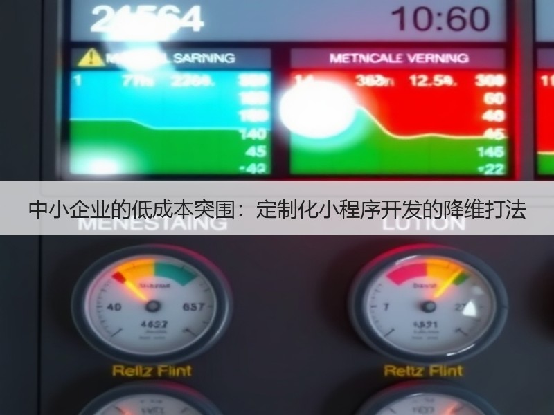 中小企业的低成本突围：定制化小程序开发的降维打法