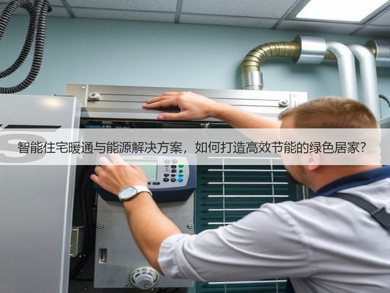智能住宅暖通与能源解决方案，如何打造高效节能的绿色居家？