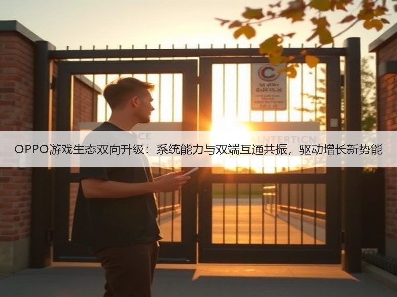 OPPO游戏生态双向升级：系统能力与双端互通共振，驱动增长新势能