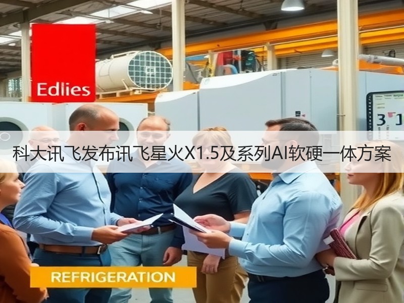科大讯飞发布讯飞星火X1.5及系列AI软硬一体方案