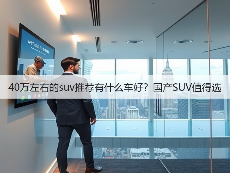 40万左右的suv推荐有什么车好？国产SUV值得选