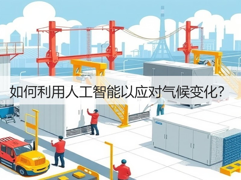 如何利用人工智能以应对气候变化？