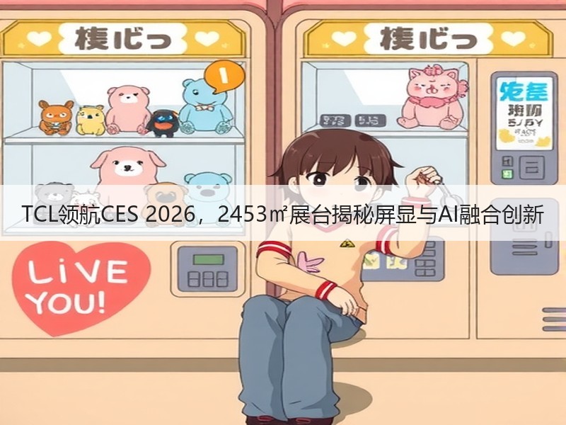TCL领航CES 2026，2453㎡展台揭秘屏显与AI融合创新