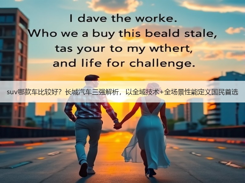 suv哪款车比较好？长城汽车三强解析，以全域技术+全场景性能定义国民首选