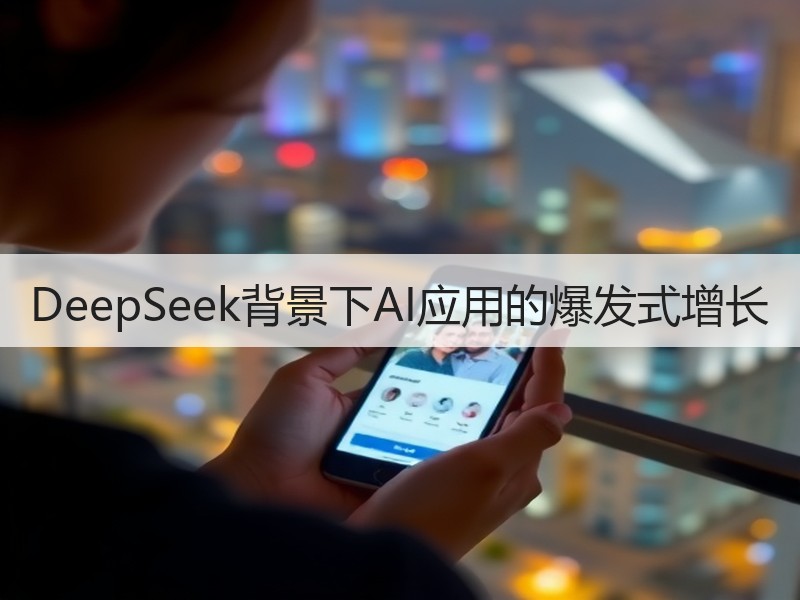DeepSeek背景下AI应用的爆发式增长