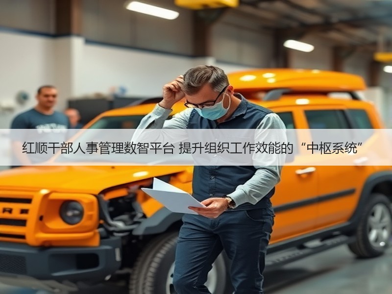 红顺干部人事管理数智平台 提升组织工作效能的“中枢系统”