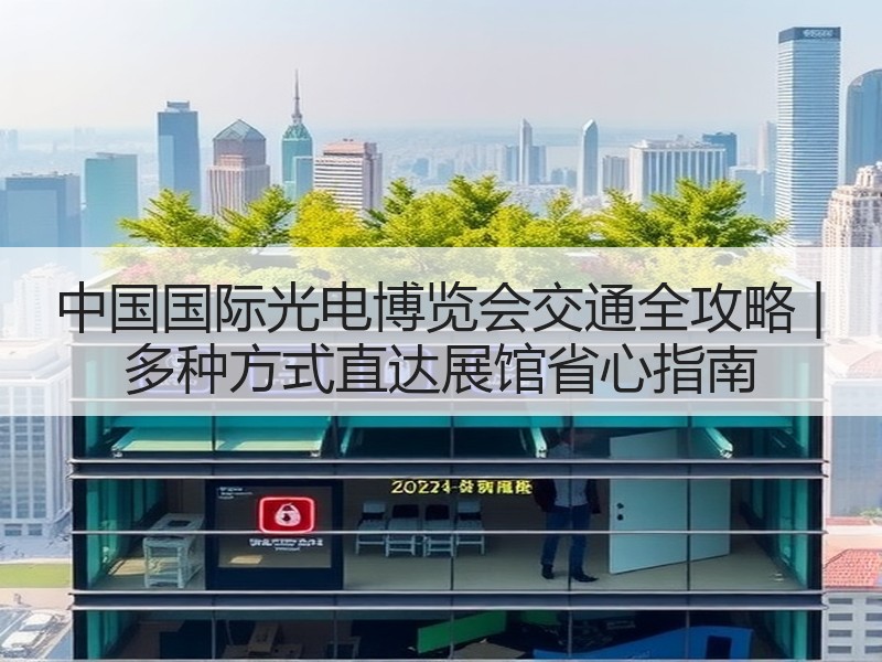 中国国际光电博览会交通全攻略 | 多种方式直达展馆省心指南