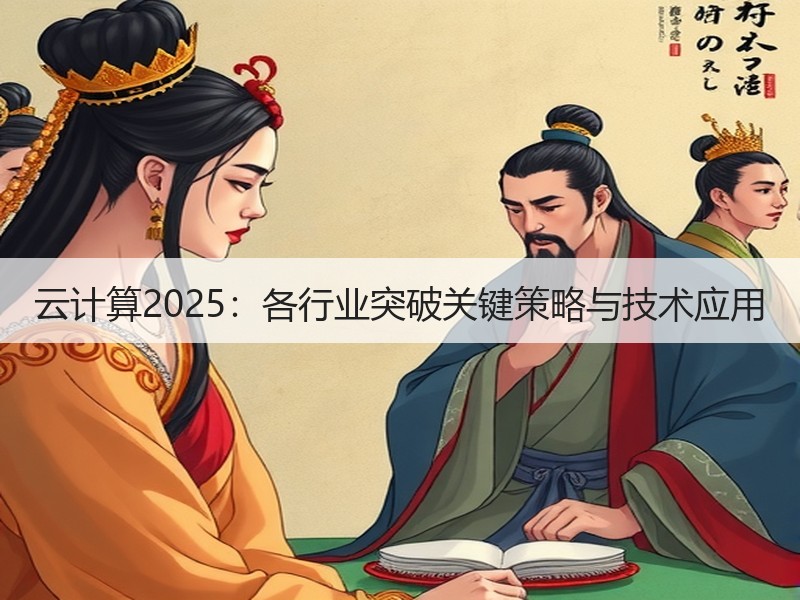 云计算2025：各行业突破关键策略与技术应用