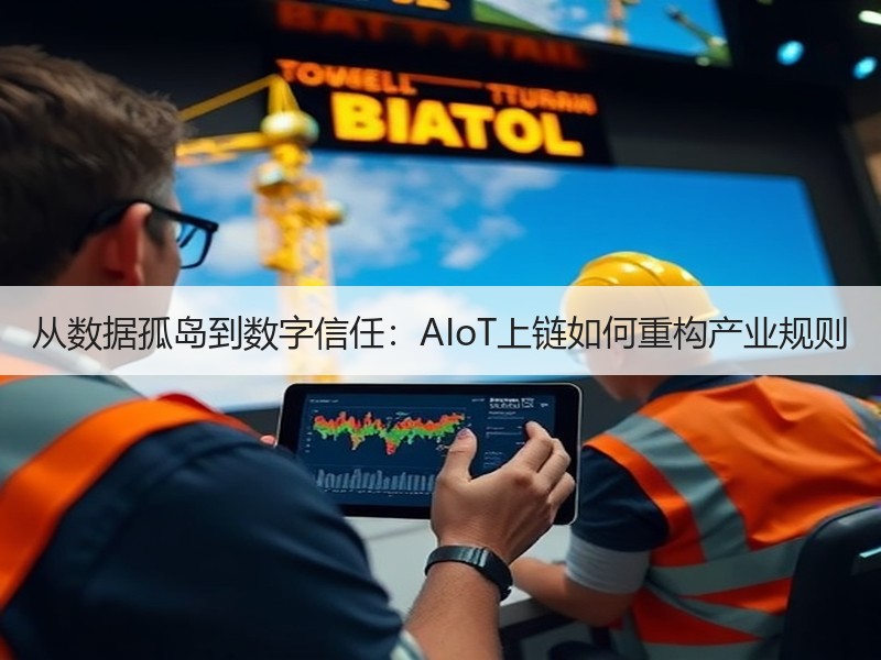 从数据孤岛到数字信任：AIoT上链如何重构产业规则
