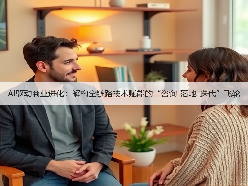AI驱动商业进化：解构全链路技术赋能的“咨询-落地-迭代”飞轮