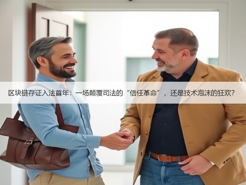 区块链存证入法首年：一场颠覆司法的“信任革命”，还是技术泡沫的狂欢？
