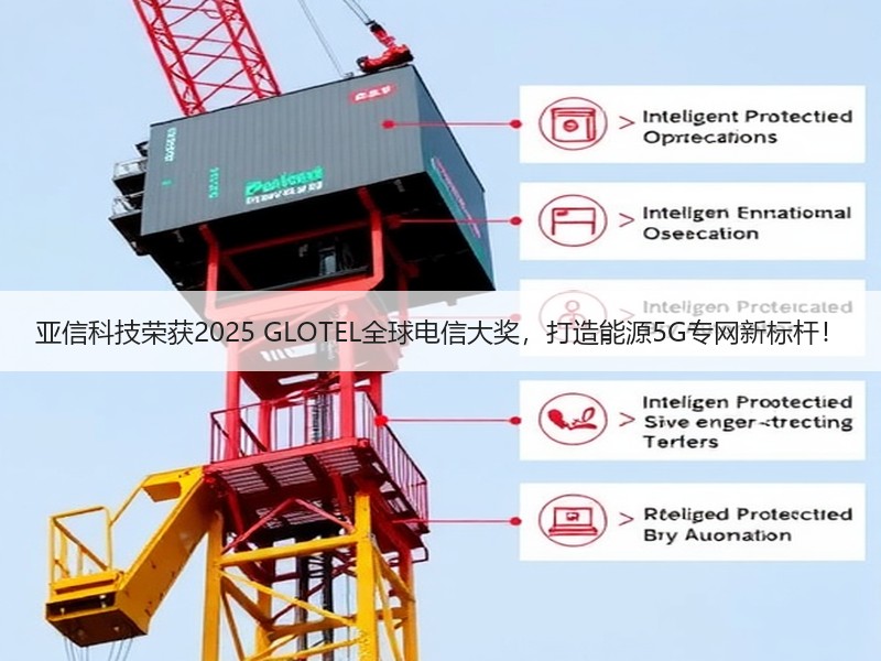 亚信科技荣获2025 GLOTEL全球电信大奖，打造能源5G专网新标杆！