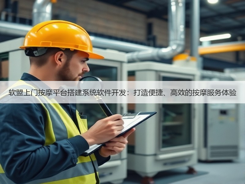 软盟上门按摩平台搭建系统软件开发：打造便捷、高效的按摩服务体验
