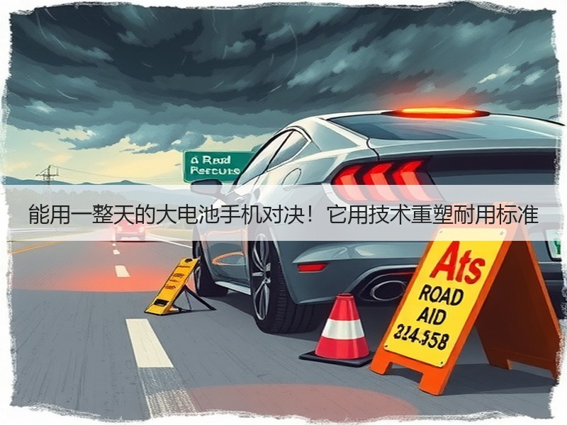 能用一整天的大电池手机对决！它用技术重塑耐用标准