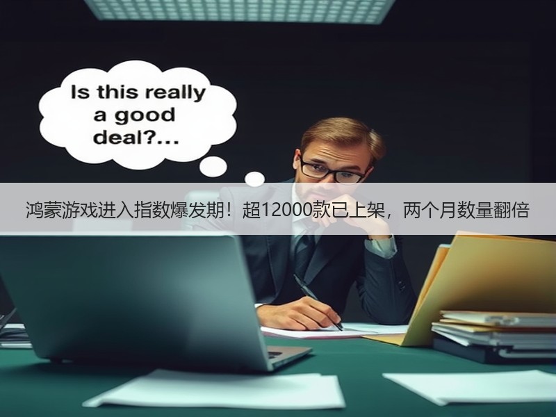 鸿蒙游戏进入指数爆发期！超12000款已上架，两个月数量翻倍