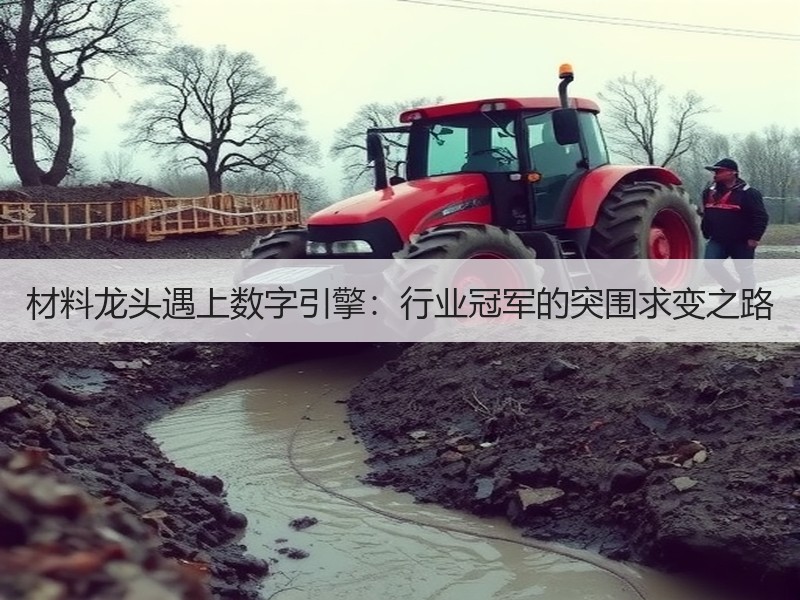 材料龙头遇上数字引擎：行业冠军的突围求变之路