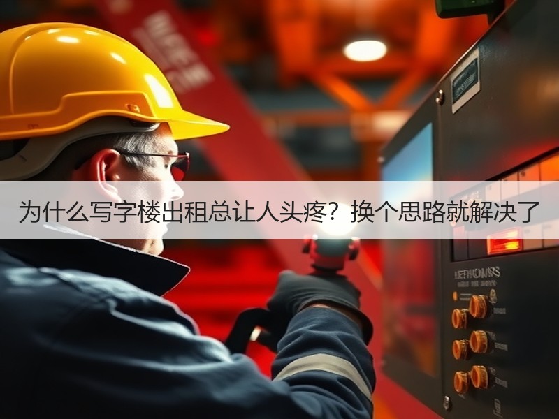 为什么写字楼出租总让人头疼？换个思路就解决了