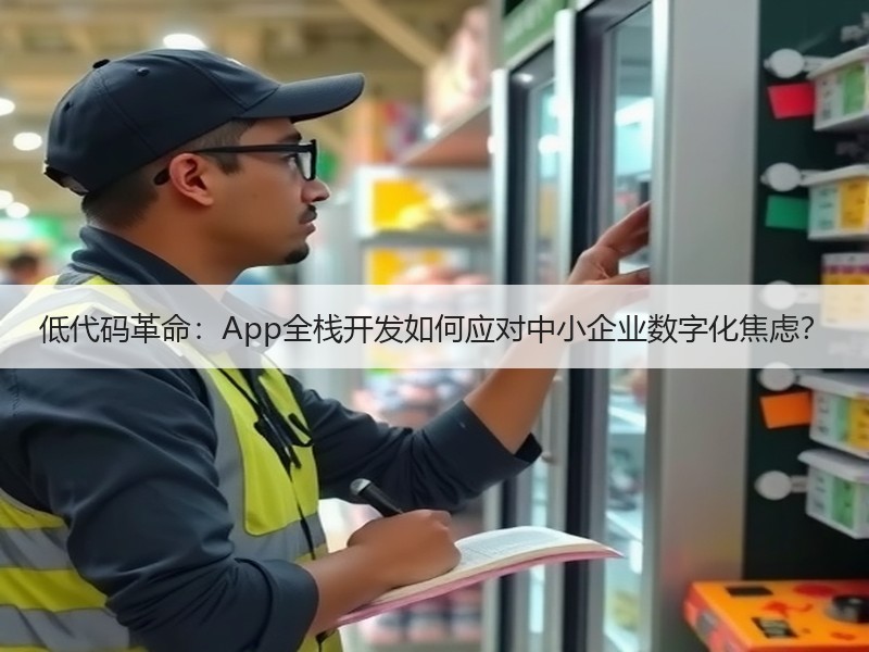 低代码革命：App全栈开发如何应对中小企业数字化焦虑？