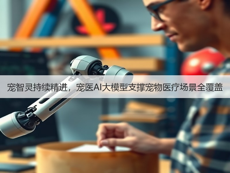 宠智灵持续精进，宠医AI大模型支撑宠物医疗场景全覆盖