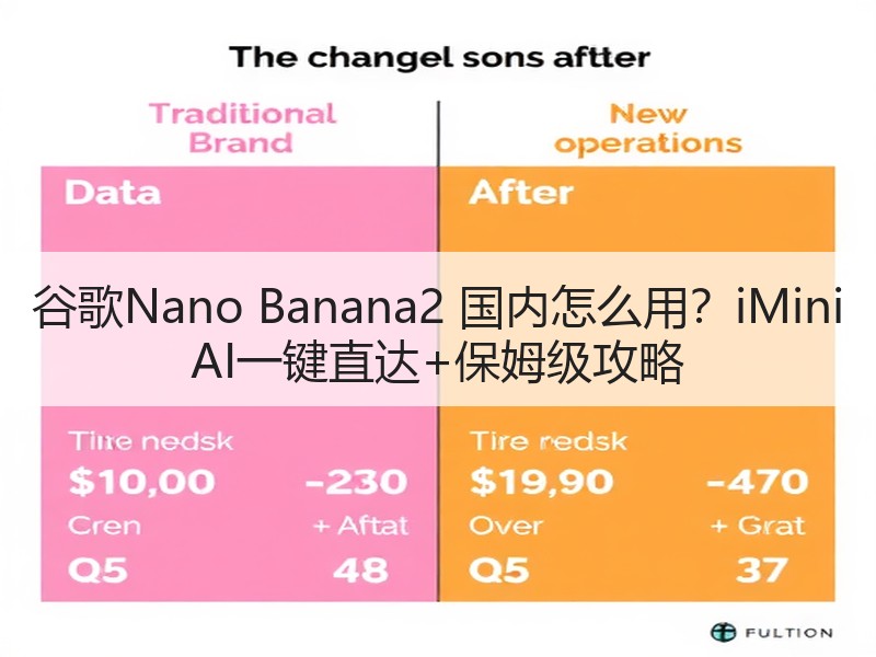 谷歌Nano Banana2 国内怎么用？iMini AI一键直达+保姆级攻略