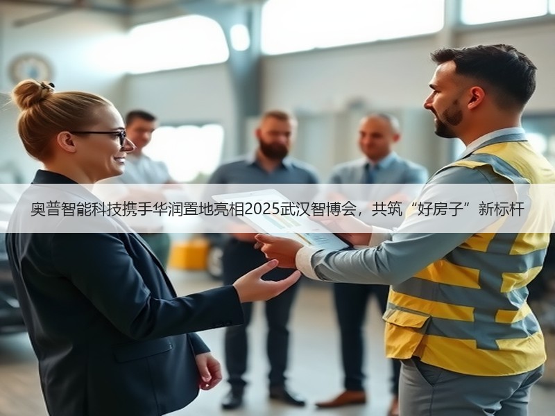 奥普智能科技携手华润置地亮相2025武汉智博会，共筑“好房子”新标杆