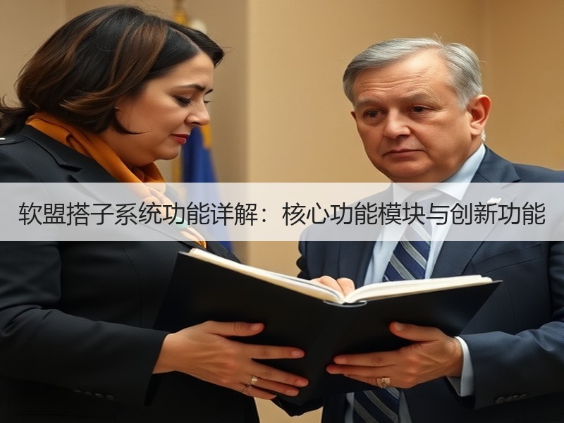 软盟搭子系统功能详解：核心功能模块与创新功能