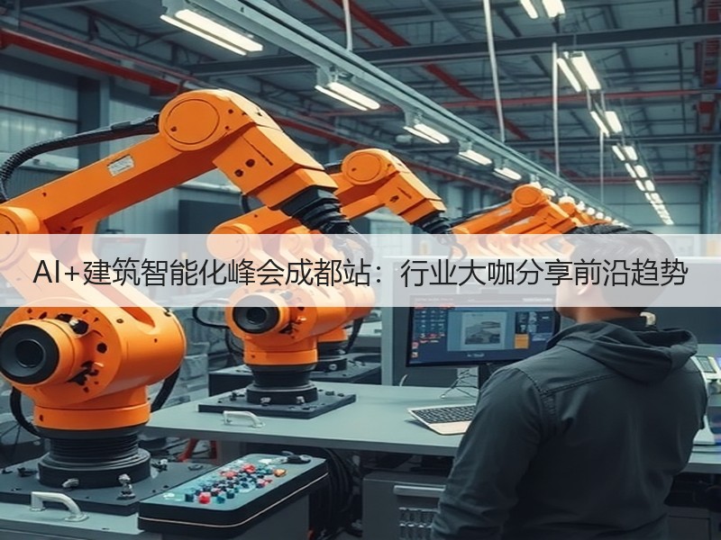 AI+建筑智能化峰会成都站：行业大咖分享前沿趋势