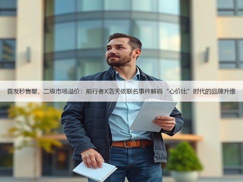 首发秒售罄，二级市场溢价：前行者X洛天依联名事件解码“心价比”时代的品牌升维