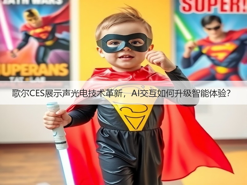 歌尔CES展示声光电技术革新，AI交互如何升级智能体验？