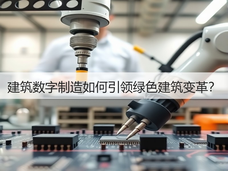 建筑数字制造如何引领绿色建筑变革？