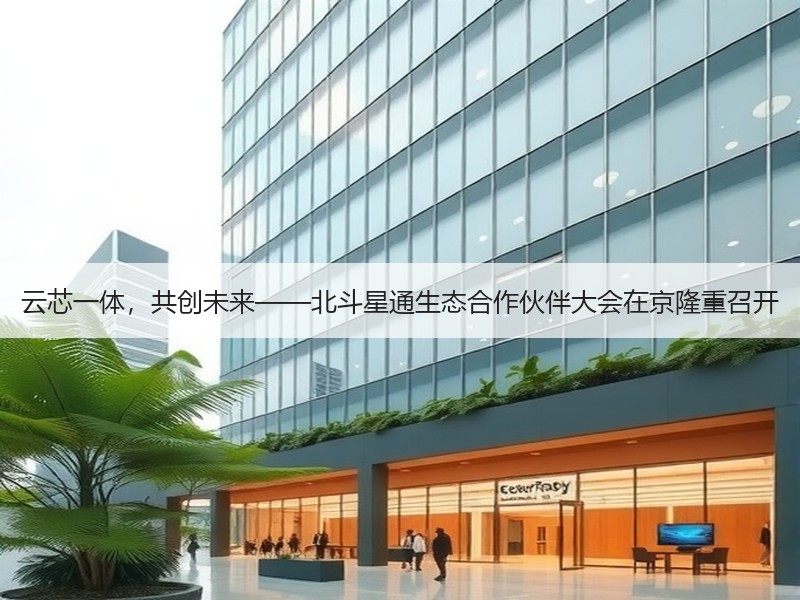 云芯一体，共创未来——北斗星通生态合作伙伴大会在京隆重召开