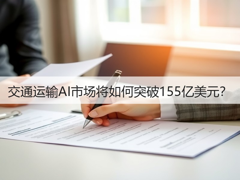 交通运输AI市场将如何突破155亿美元？
