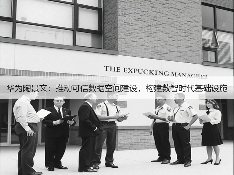 华为陶景文：推动可信数据空间建设，构建数智时代基础设施