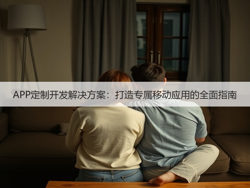 APP定制开发解决方案：打造专属移动应用的全面指南