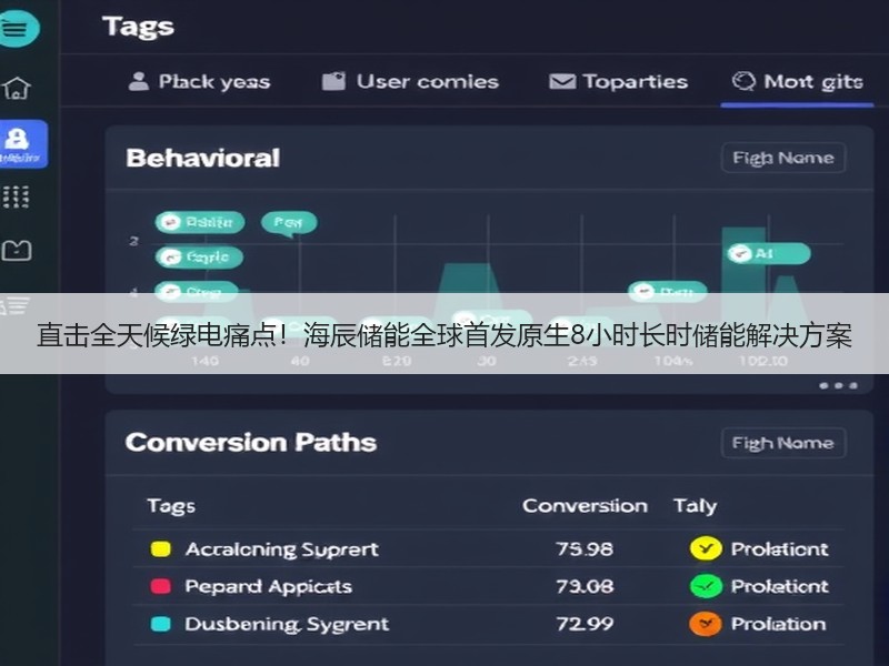 直击全天候绿电痛点！海辰储能全球首发原生8小时长时储能解决方案