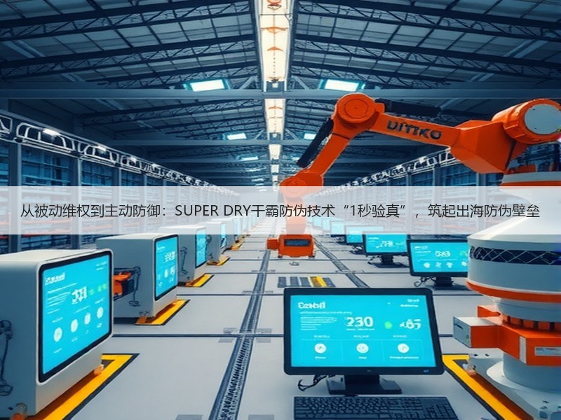 从被动维权到主动防御：SUPER DRY干霸防伪技术“1秒验真”，筑起出海防伪壁垒