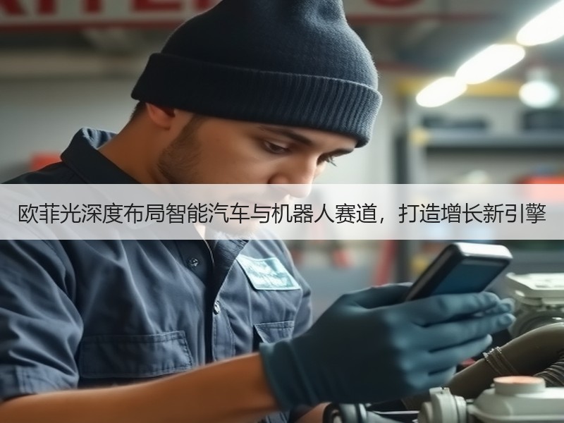欧菲光深度布局智能汽车与机器人赛道，打造增长新引擎